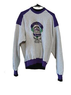 Colorado Rockies Opening Day 1993 Sweatshirt-Unisex Large-36 of 1600